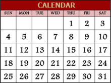 Calendar